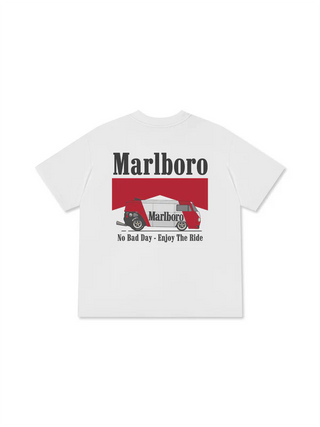 Áo Thun Relaxed Fit Marlboro No Bad Day