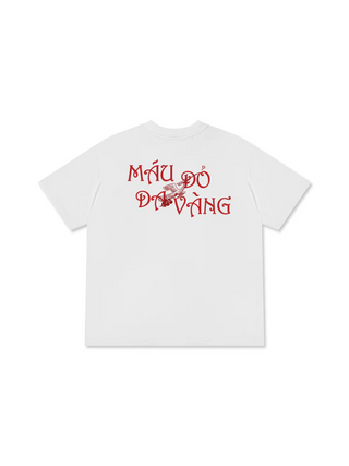 Áo Thun Relaxed Fit Việt Nam Người Việt - Máu Đỏ Da Vàng