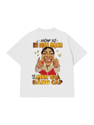 Áo Thun Relaxed Fit Không Sợ Kẻ Địch Mạnh