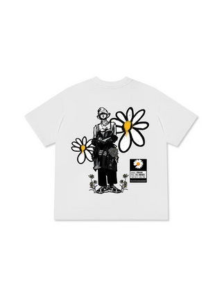 Áo Thun Relaxed Fit Floral X GD Art Daisy