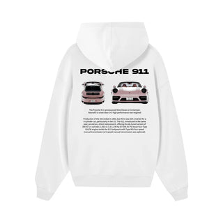 Áo Hoodie Porsche 911 Pear Pink