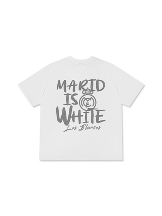 Áo Thun Relaxed Fit Real Marid Marid Is White