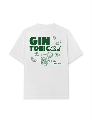 Áo Thun Relaxed Fit GIN TONIC Club
