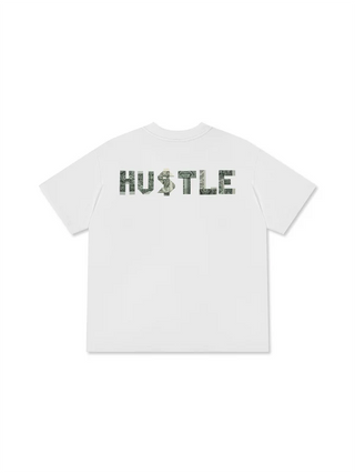 Áo Thun Relaxed Fit  Money Origami Hustle