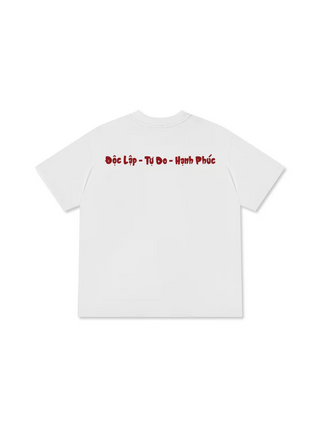 Áo Thun Relaxed Fit Việt Nam Độc Lập - Tự Do - Hạnh Phúc 2