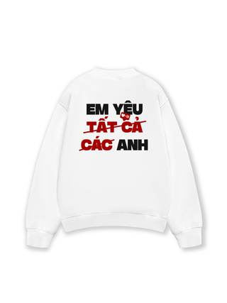 Em Yêu Tất Cả Sweater