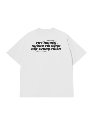 Áo Thun Relaxed Fit Sống Lương Thiện