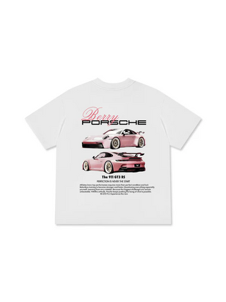 Áo Thun Relaxed Fit Porsche Berry Porsche