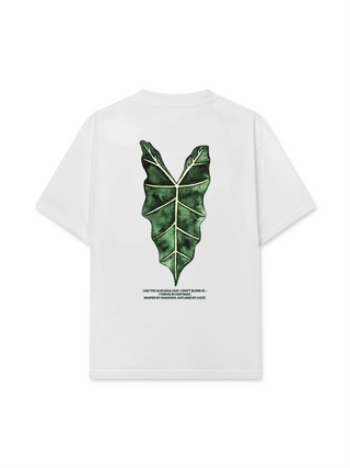 Áo Thun Relaxed Fit TROPICAL Alocasia Leaf