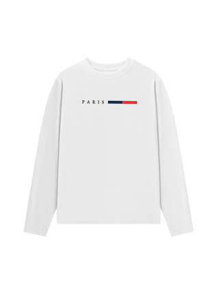 Áo Thun Dài Tay City Paris Basic Logo City Newyork