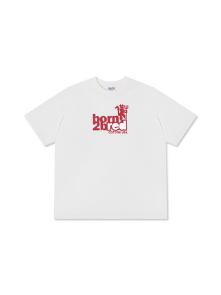 Áo Thun Relaxed Fit Soccer Born To Be Red