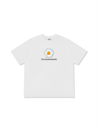 Áo Thun Relaxed Fit Floral Peace Minusone