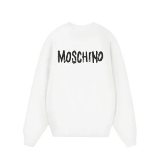 Áo sweater Moschino Basic Logo