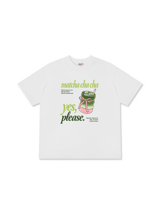 Áo Thun Relaxed Fit Daily Cup Matcha Understand