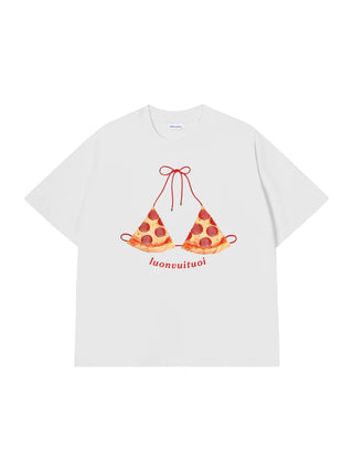 Áo Thun Relaxed Fit Pizza