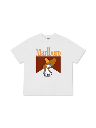 Áo Thun Relaxed Fit Marlboro Bug Bunny Cowboy