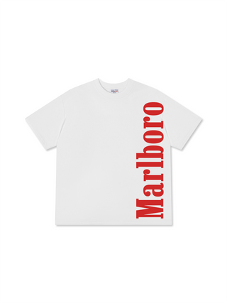 Áo Thun Relaxed Fit Marlboro Red Typo Logo