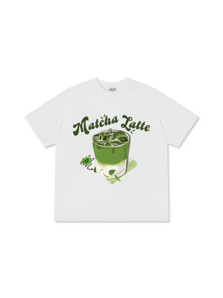 Áo Thun Relaxed Fit Tropical Matcha