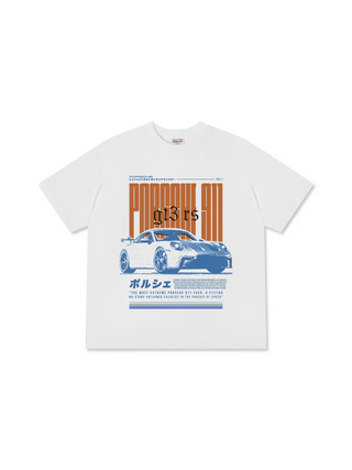 Áo Thun Relaxed Fit Porsche Japan Vintage GT3 RS
