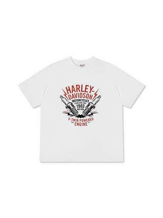 Áo Thun Relaxed Fit Motorbike Harley Davidson Motocycles