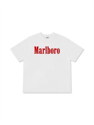 Áo Thun Relaxed Fit Marlboro Typo