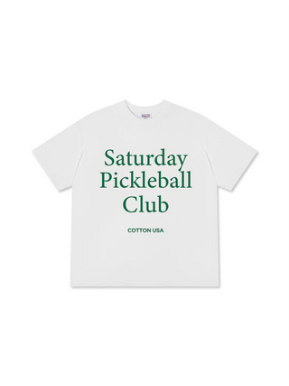 Áo Thun Relaxed Fit Saturday Pickleball Club