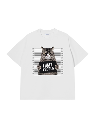 Áo Thun Relaxed Fit  I Hate People