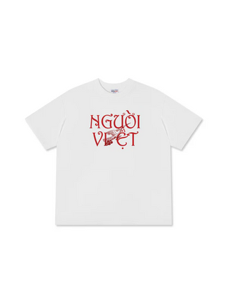 Áo Thun Relaxed Fit Việt Nam Người Việt - Máu Đỏ Da Vàng