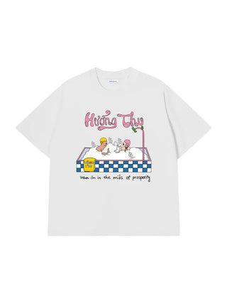 Áo Thun Relaxed Fit Hưởng Thụ