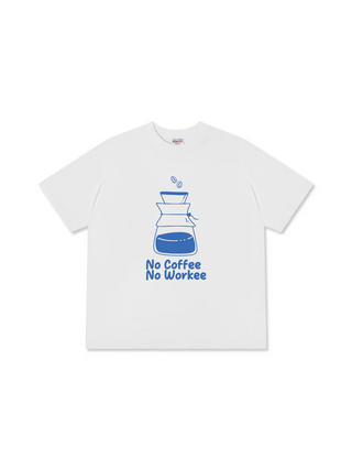 Áo Thun Relaxed Fit Daily Cup No Coffee No Workee