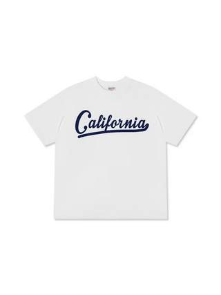 Áo Thun Relaxed Fit USA Califorinia Blue