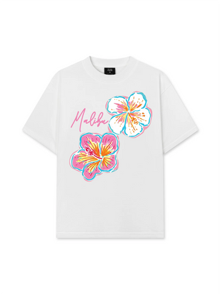 Áo Thun Relaxed Fit Summer Vibes Malibu Floral
