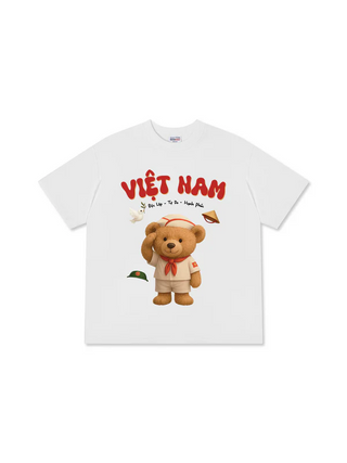 Áo Thun Relaxed Fit Việt Nam Teddy