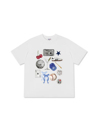 Áo Thun Relaxed Fit  Baseball Cute Things