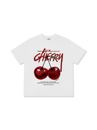 Áo Thun Relaxed Fit Cherry X Cotton USA Love