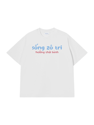 Áo Thun Relaxed Fit Sống Zô Tri Hưởng Thái Bình