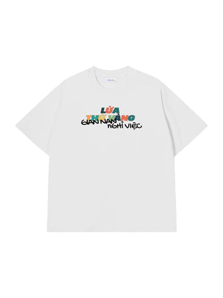 Áo Thun Relaxed Fit Lửa Thử Vàng