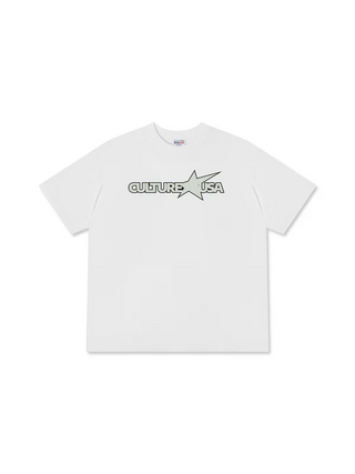 Áo Thun Relaxed Fit USA Culture Star