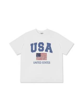 Áo Thun Relaxed Fit USA Vintage United State