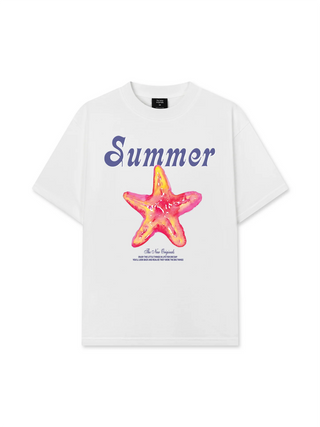 Áo Thun Relaxed Fit Summer Vibes Beach