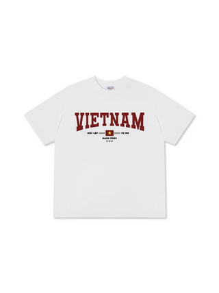 Áo Thun Relaxed Fit Việt Nam Độc lập - Tự Do - Hạnh Phúc 3