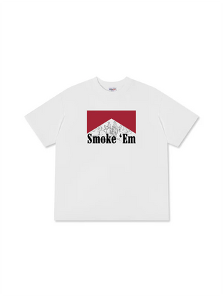 Áo Thun Relaxed Fit Marlboro Smoke Em