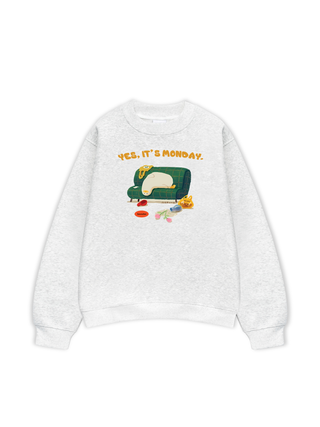 Meme Chú Vịt Yes It's Monday Sweater