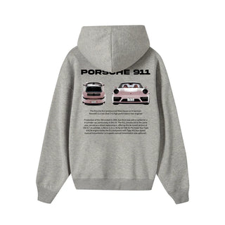 Áo Hoodie Porsche 911 Pear Pink