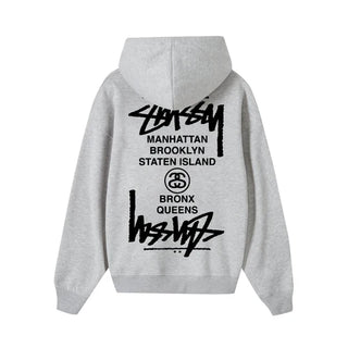 Áo Hoodie Stussy Doulbe