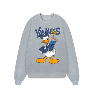 Áo sweater MLB Yankees Donald Duck